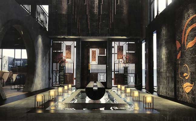 Sảnh nhà hàng HITA Chay